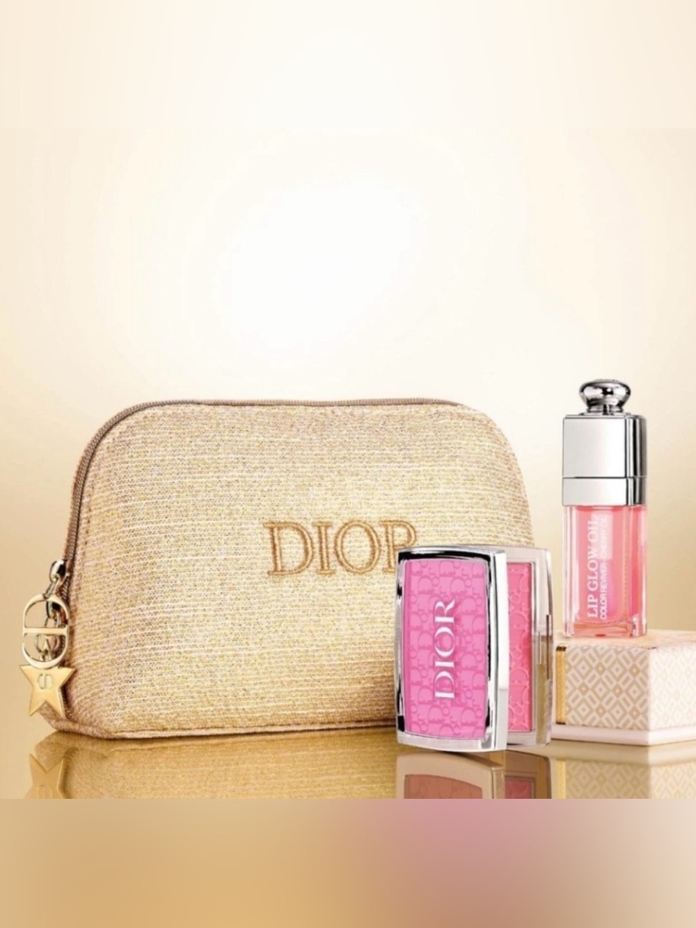 DIOR LIP AND CHEEK  PINK GLOW SET NIB Limited Edition.